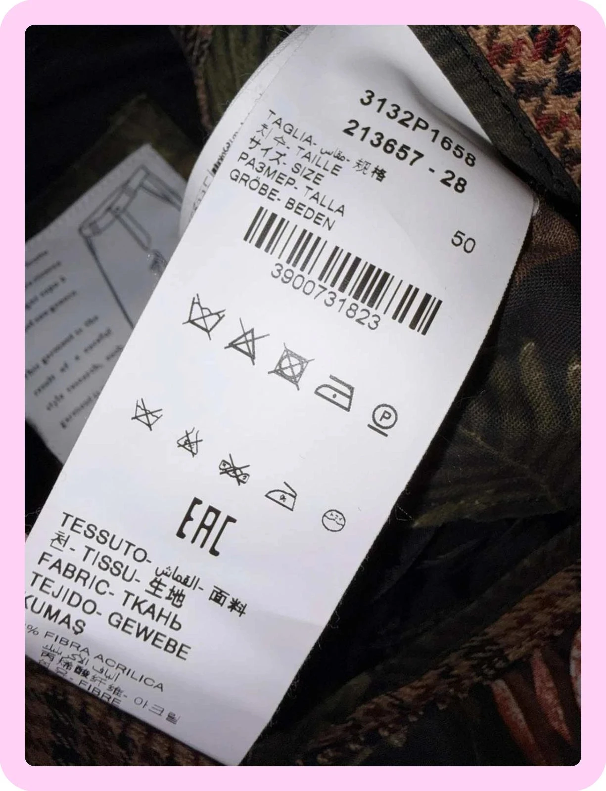 Pantalon homme manuel ritz taille 50 servie une fois – photo 13